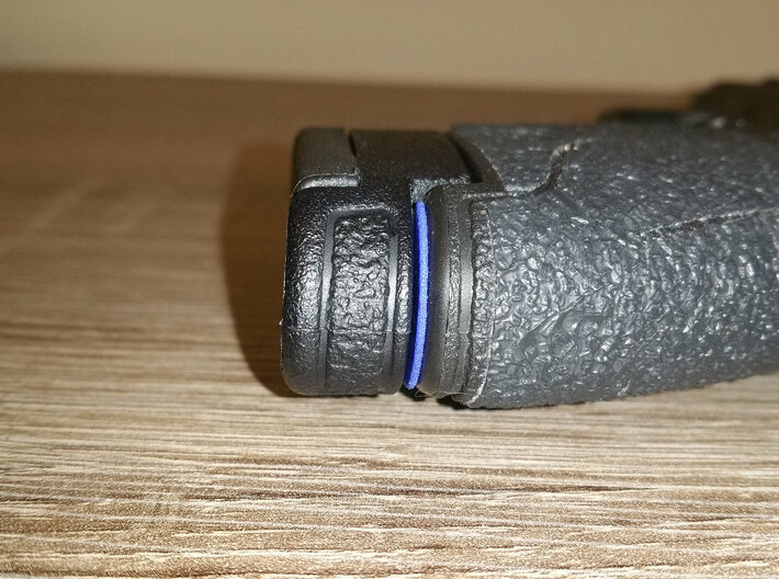 M&P Shield Grip Plug 3d printed Blue