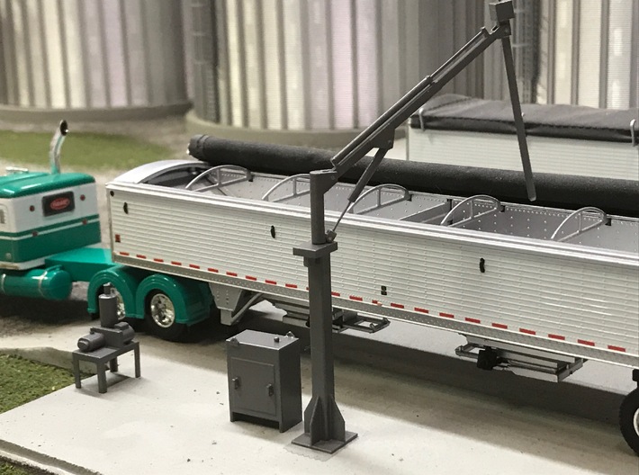 1/64 scale truck grain probe 3d printed