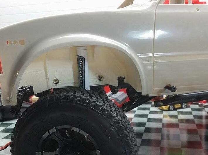 TH001 - Toyota Hilux Front Inner Fender 3d printed 
