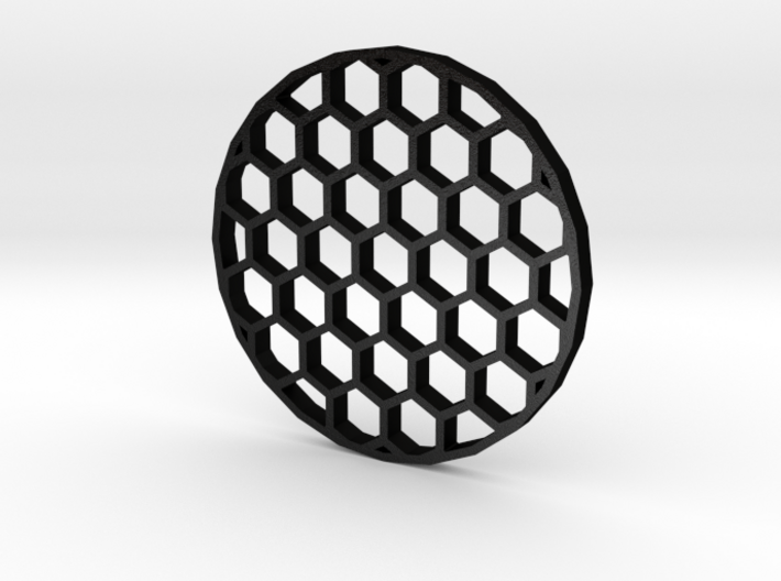 44mm Honeycomb Kill Flash (Stainless Steel) 3d printed