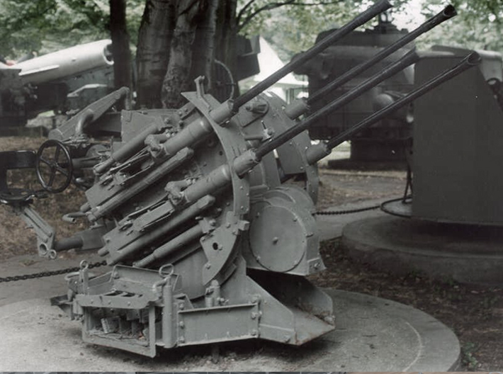 1/72 DKM Flak 20 mm MG-C / 38 Quadruple 3d printed
