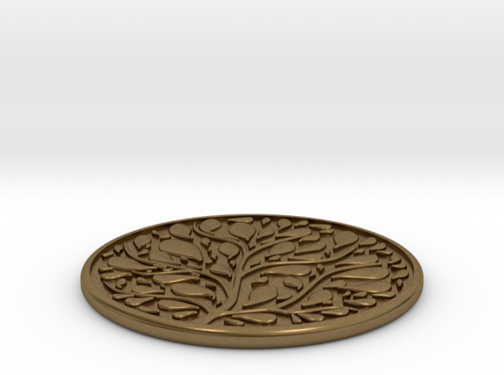 Tree Coaster 3d printed