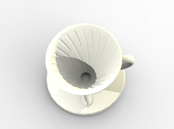 Coffee dripper 3d printed 