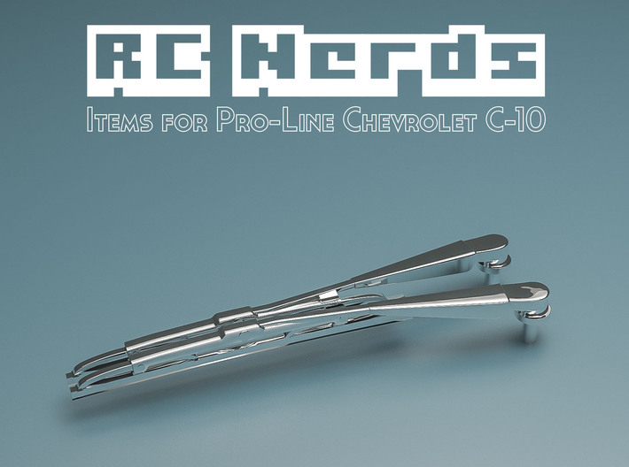 RCN050 Wipers for Chevy 66 Pro-Line 3d printed