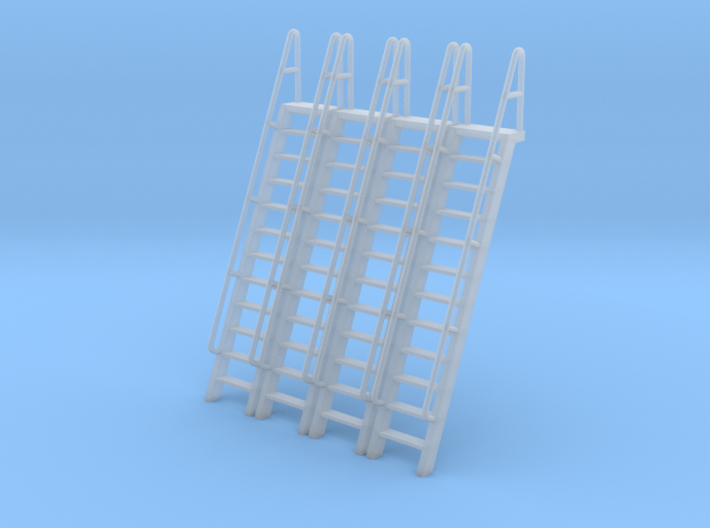 HO Scale Ladder 12 3d printed