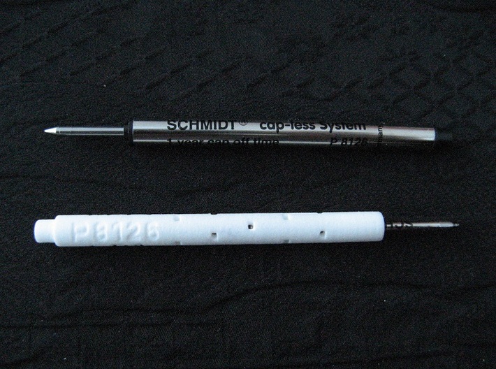 Adapter: Schmidt P8126 To D1 Mini 3d printed (Schmidt P8126 and Mini D1 refills not included)