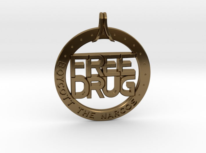 Free Drug 3d printed 