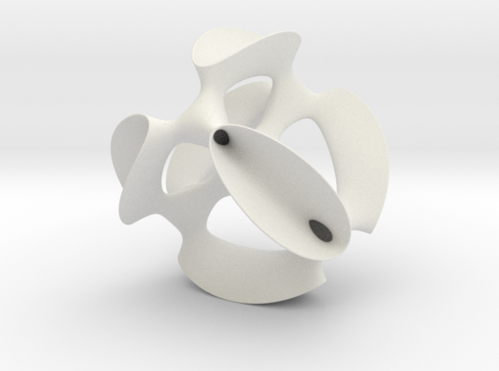 Smoothed Kummer Quartic (a K3), museum size 3d printed