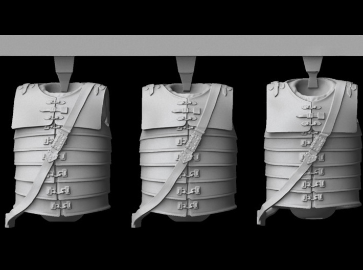1/25 scale Roman Legionary body armour (3) 3d printed