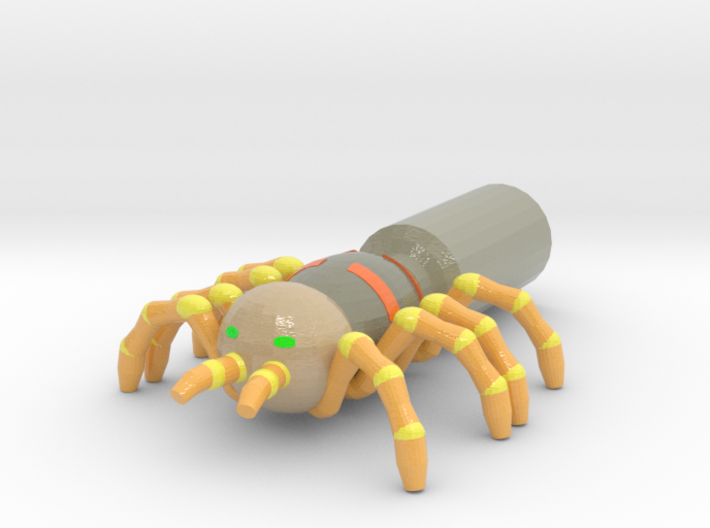 Giant Spider Pencil Flag 3d printed