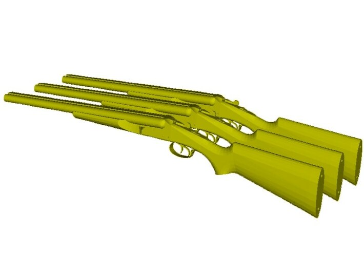 1/15 scale Stoeger Coach Gun shotguns x 3 3d printed