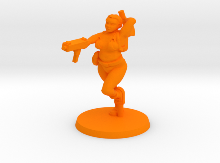 Katie - Zombie Slaying Surfer 3d printed
