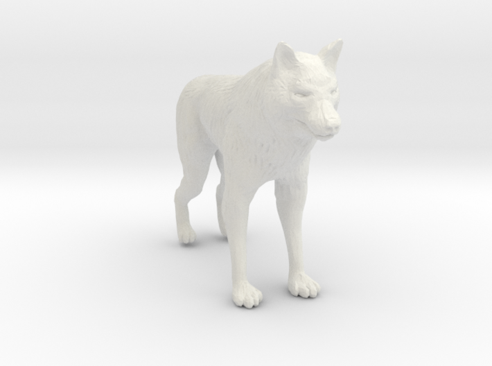 Printle Animal Wolf - 1/24 3d printed