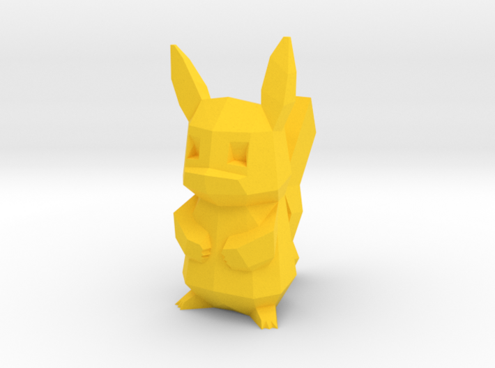pikachu 3d printed