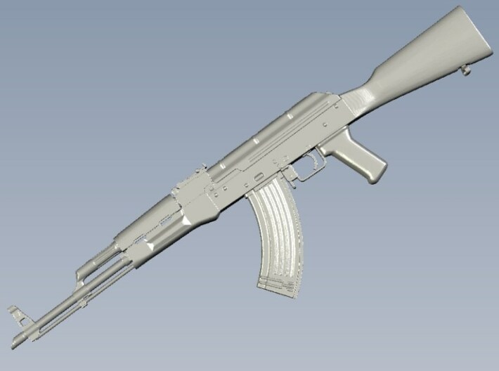 1/60 scale Avtomat Kalashnikova AK-47 rifles x 5 3d printed