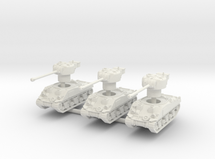 3 Sherman VC fireflys 3d printed
