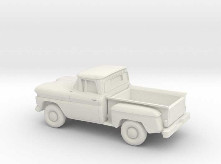 1/87 1960/61 Chevrolet C10 Stepside Small Rear Win 3d printed