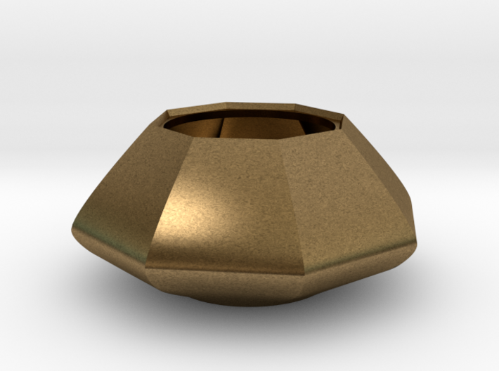 Sugar bowl - Circular to octagonal shape (only bow 3d printed