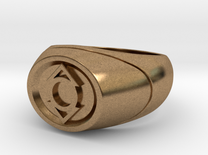 Indigo Lantern Ring - WotGL 3d printed