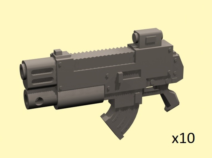 28mm combination gun scorcher 3d printed