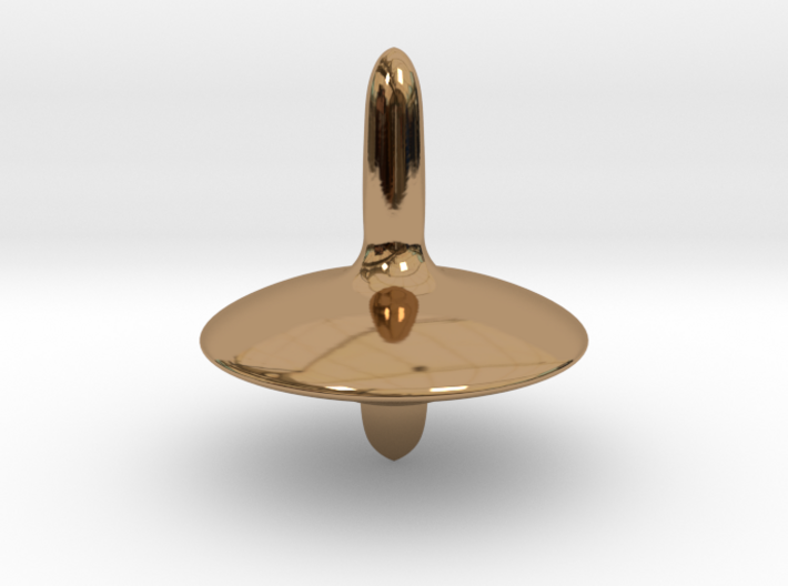 &quot;Flying saucer&quot; Spinning Top 3d printed