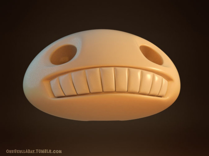Totoro Skull 3d printed 