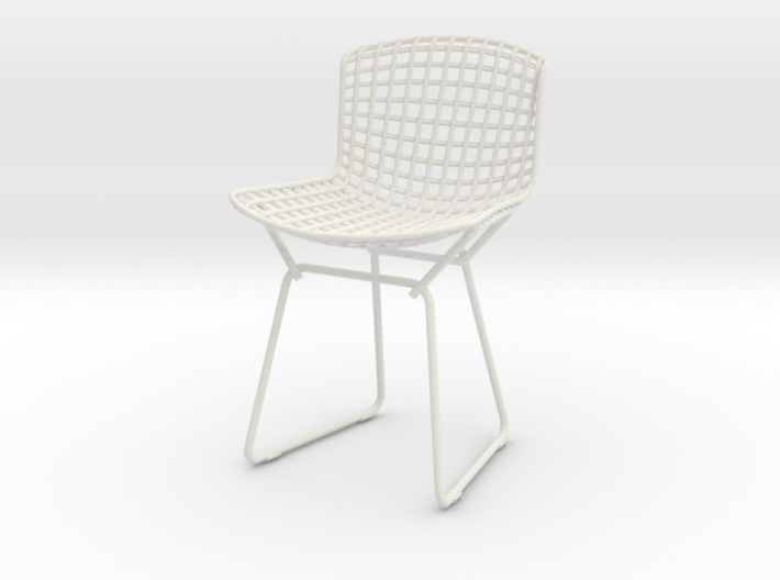 Knoll Bertoia Side Chair Frame 4&quot;H 3d printed