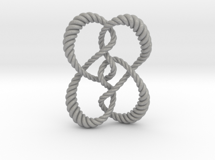 Symmetrical knot (Rope) 3d printed