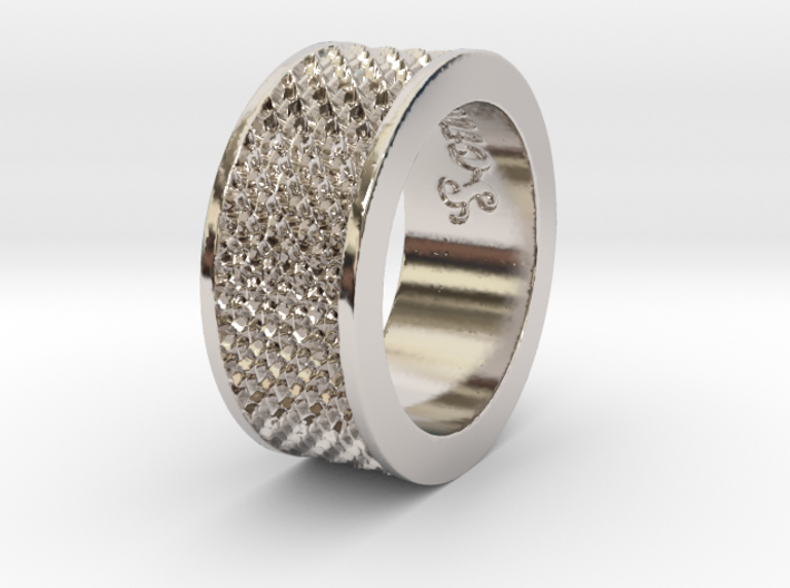 Ginko'Sonora'Ring 3d printed
