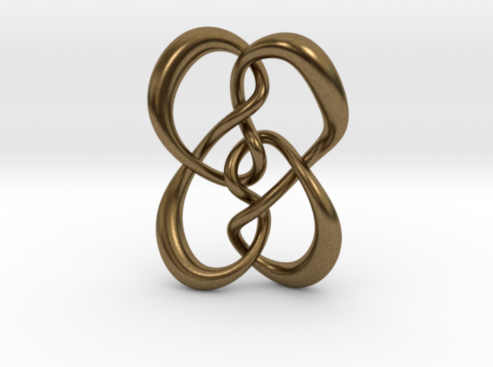 Symmetrical knot (Circle) 3d printed