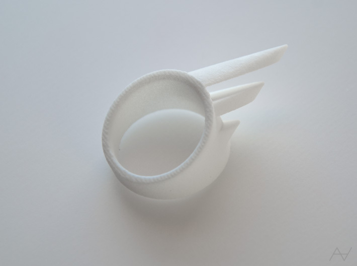 Parabolicone Ring 3d printed 