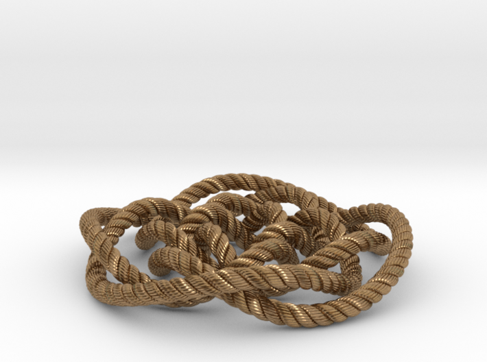 Rose knot 4/5 (Rope with detail) 3d printed