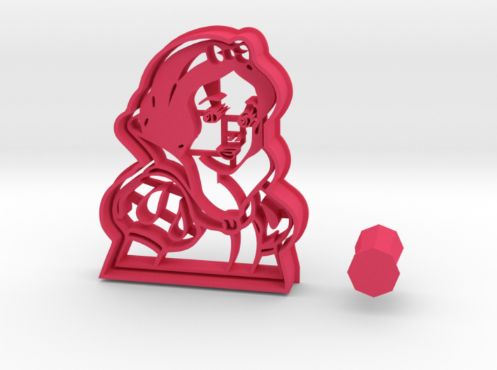 Disney's Snow White Cookie Cutter + handle 3d printed