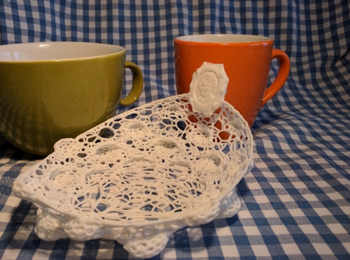 Marriage, BirthDay, Special Occasion: Serveware 3d printed Casual Breakfast (with a smiling Lady)