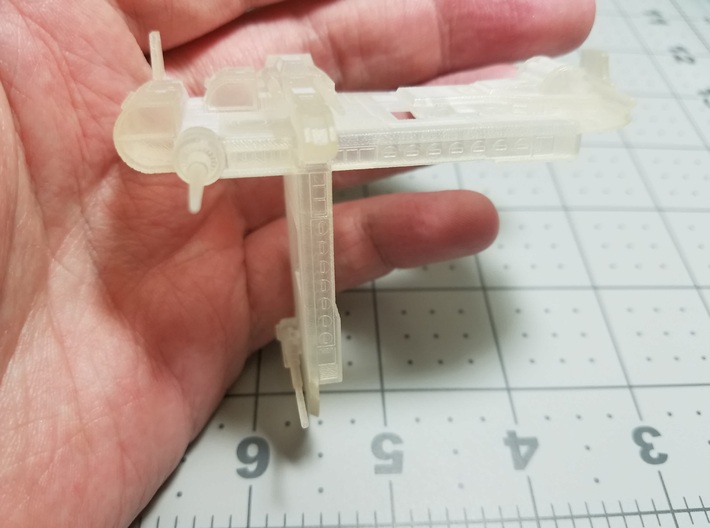 Sledgehammer Republic Bomber  (1/270) 3d printed FUD final 3d printing