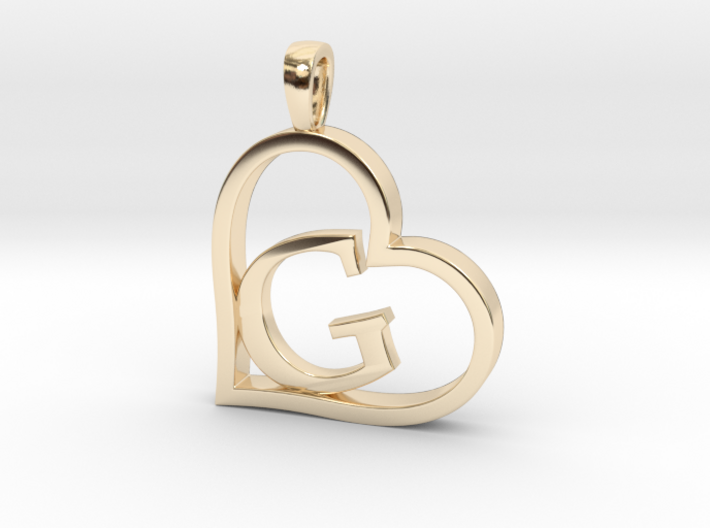Alpha Heart 'G' Series 1 3d printed