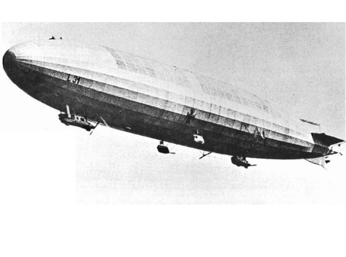Zeppelin R-Type 1/1250 scale (SLS) 3d printed L31