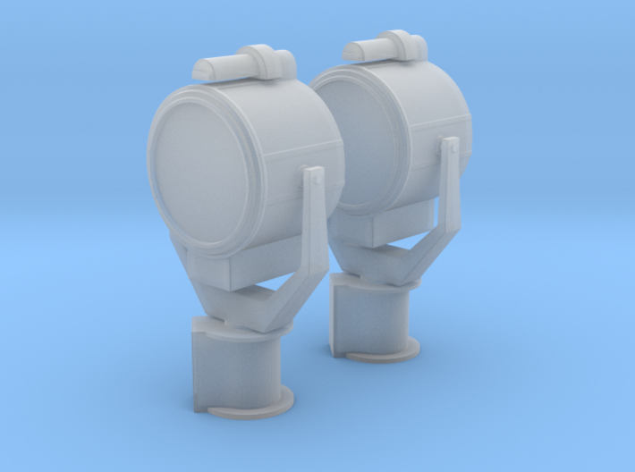 1/25 USN 24 inch Searchlight Set 3d printed