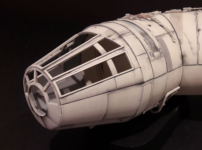 YT1300 DEAGO CABIN CONE 3d printed Cone primed and painted. Photo: Fabrice Maggio -thanks!-.
