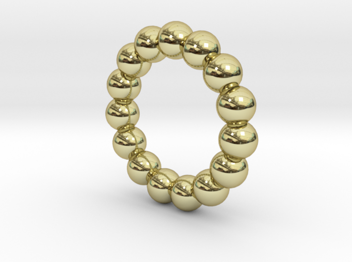 Infinite Spheres Ring 3d printed