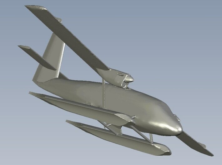 1/200 scale DHC-6 Twin Otter seaplanes x 2 3d printed 