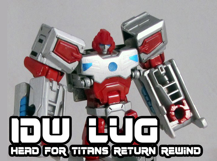Lug Head for Titans Return Rewind 3d printed
