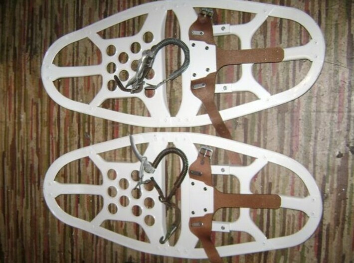 1/35 scale Norwegian Army military snowshoes x 30 3d printed 