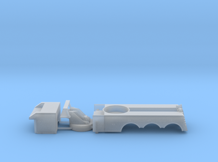 1/64 Rotator - MainBody / turret / front box 3d printed