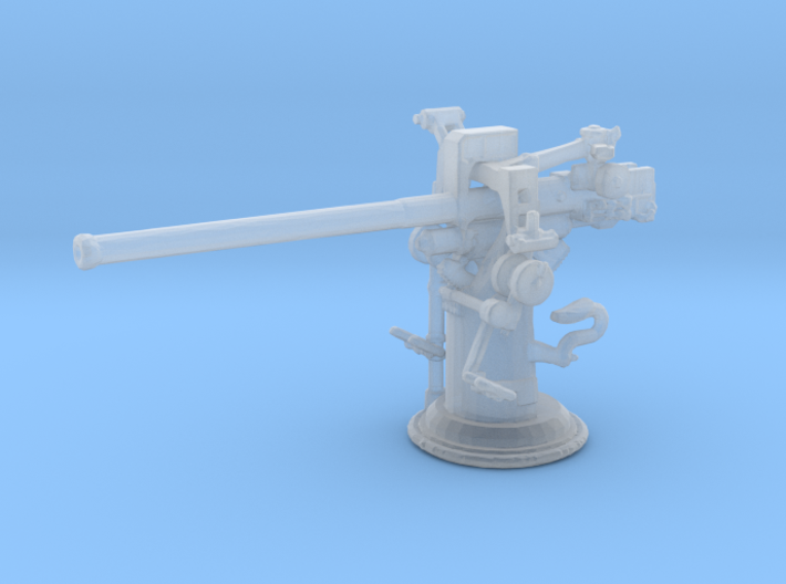 1/600 3''/50 (7.62 cm) deck gun set x6 3d printed 