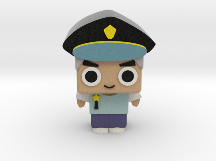Policeman 3d printed