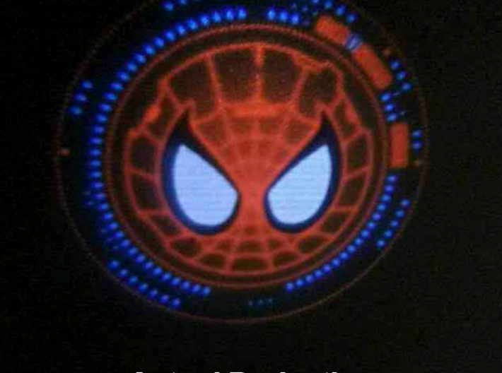 Spider-man "Spidey Signal" Upgrade Kit 3d printed Actual Projection from Prototype
