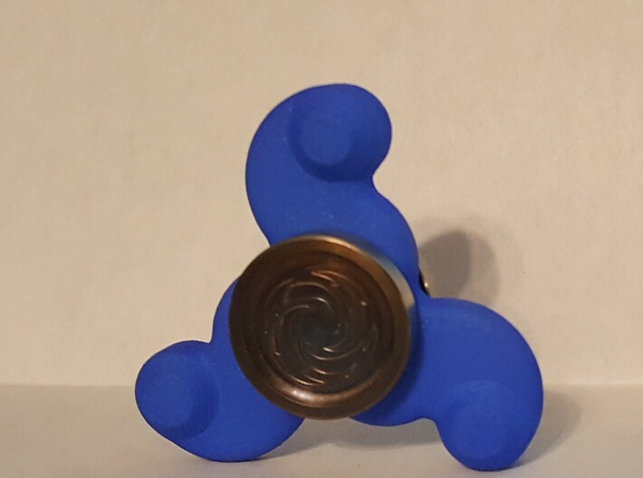 Tentacle 3d printed Print it blue strong flexible polished
