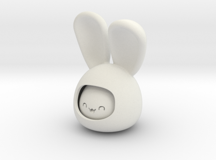 happy rabbit 3d printed