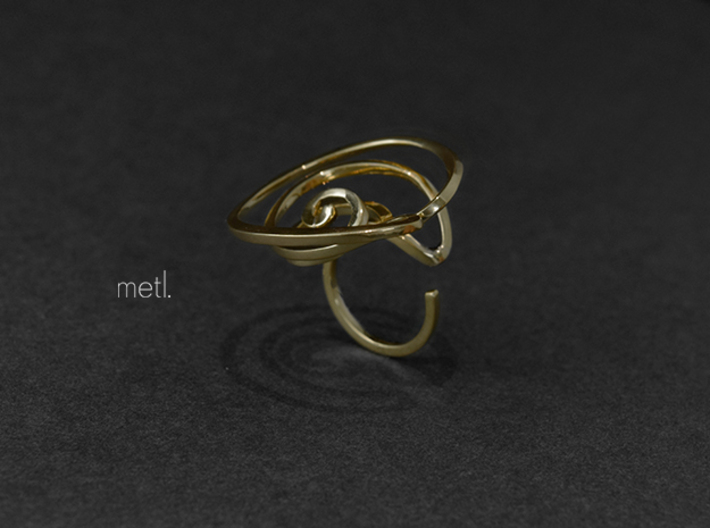 Stay lost | Be found - Ring 3d printed